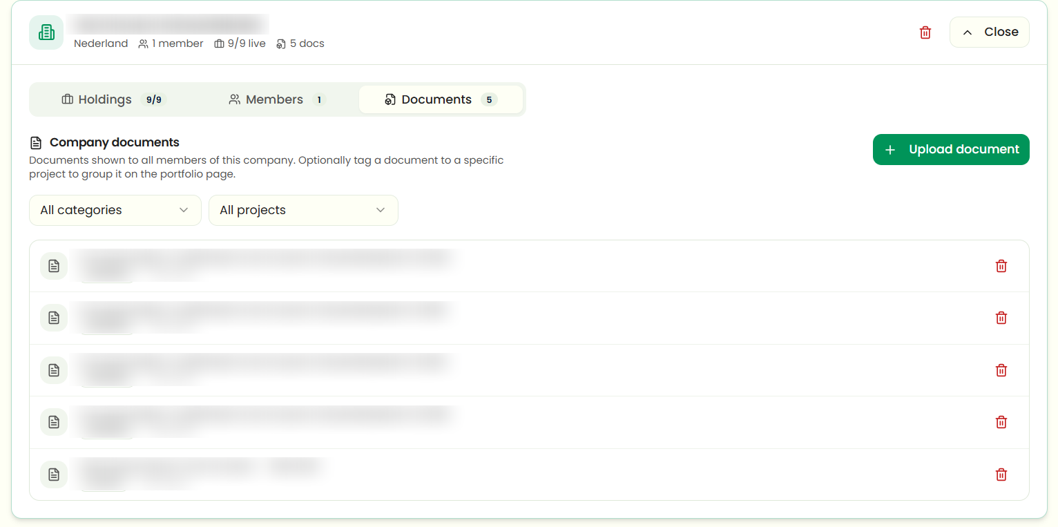 All your certificates in one place
